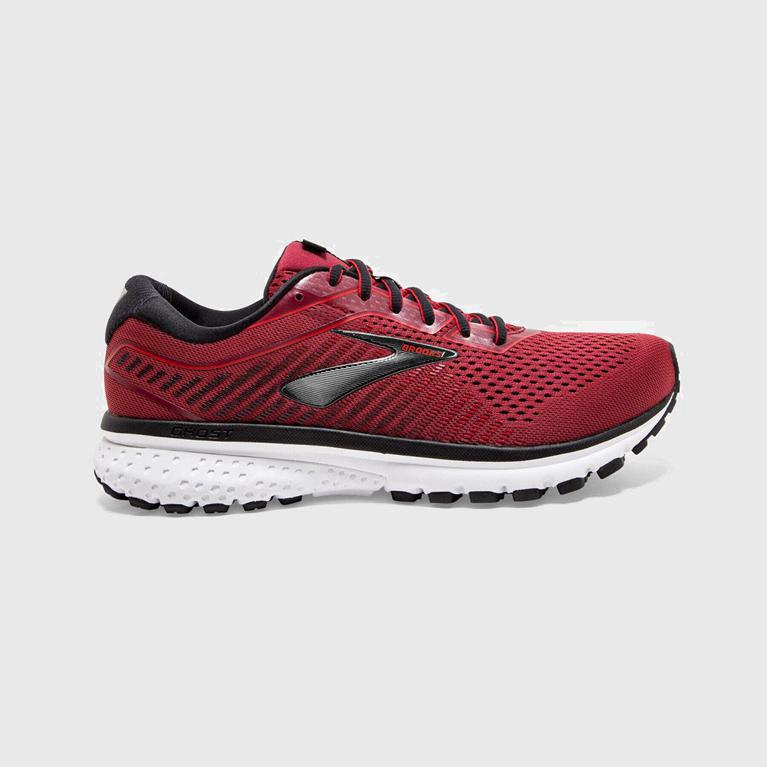 Brooks Ghost 12 Mens Road Running Shoes - Red - Philippines (854172MLY)